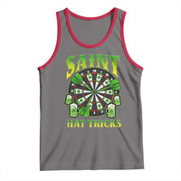 Saint Hat Tricks St Patricks Day Tank Top Darts Player Gift