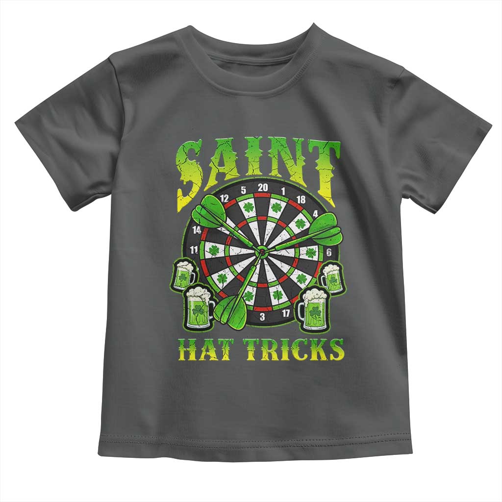 Saint Hat Tricks St Patricks Day Toddler T Shirt Darts Player Gift