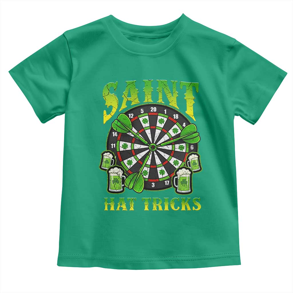 Saint Hat Tricks St Patricks Day Toddler T Shirt Darts Player Gift