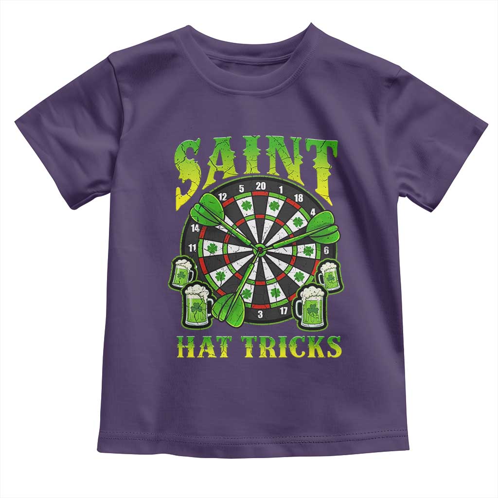 Saint Hat Tricks St Patricks Day Toddler T Shirt Darts Player Gift