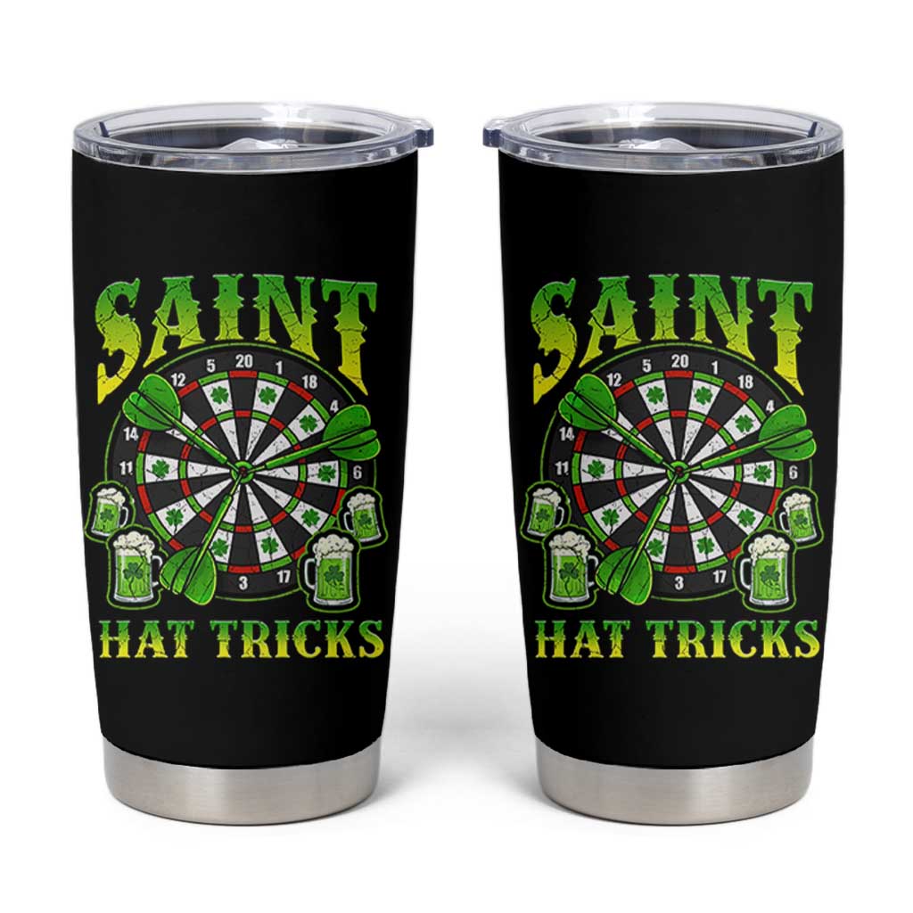 Saint Hat Tricks St Patricks Day Tumbler Cup Darts Player Gift