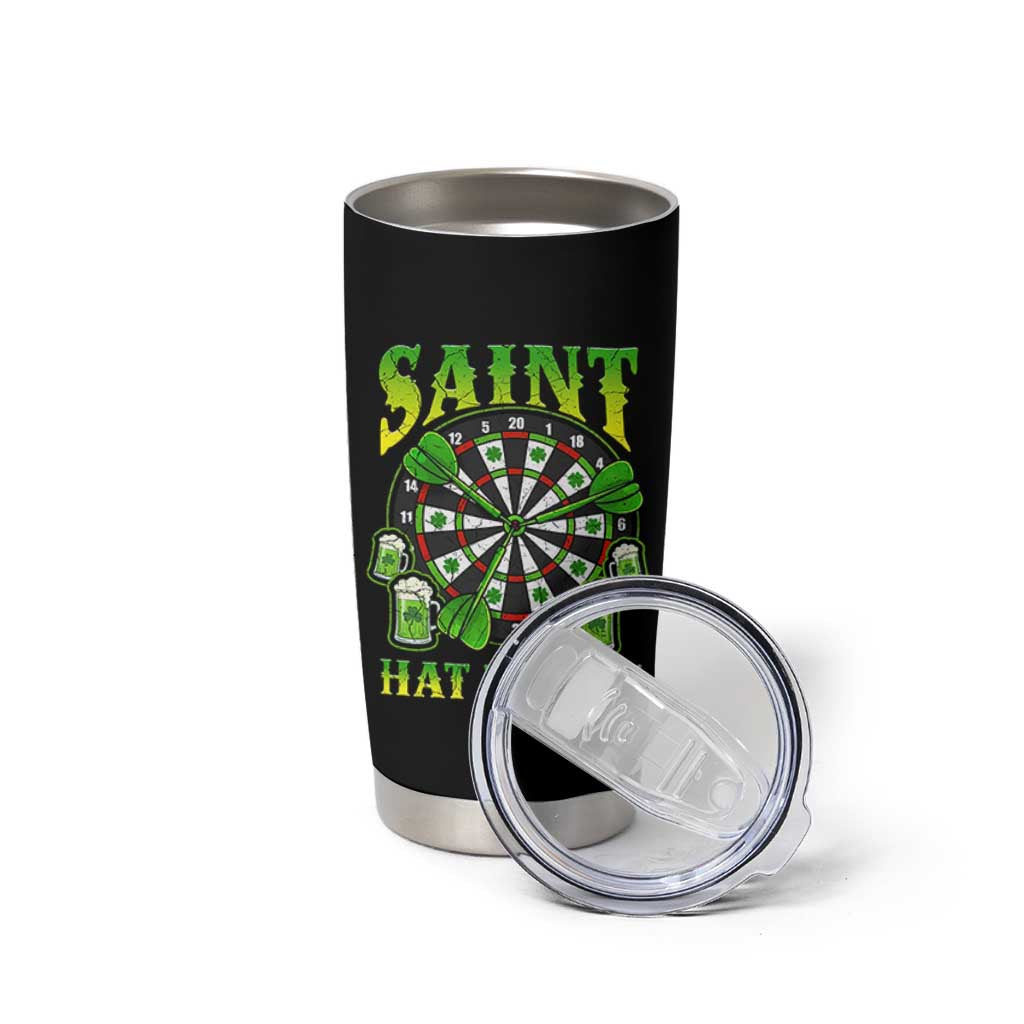 Saint Hat Tricks St Patricks Day Tumbler Cup Darts Player Gift