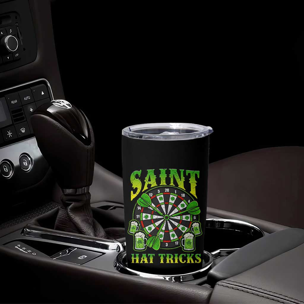 Saint Hat Tricks St Patricks Day Tumbler Cup Darts Player Gift
