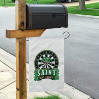 Saint Hat Tricks Garden Flag St Patricks Day Dart Thrower Gift