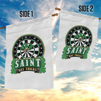 Saint Hat Tricks Garden Flag St Patricks Day Dart Thrower Gift