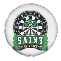 Saint Hat Tricks Spare Tire Cover St Patricks Day Dart Thrower Gift