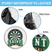 Saint Hat Tricks Spare Tire Cover St Patricks Day Dart Thrower Gift