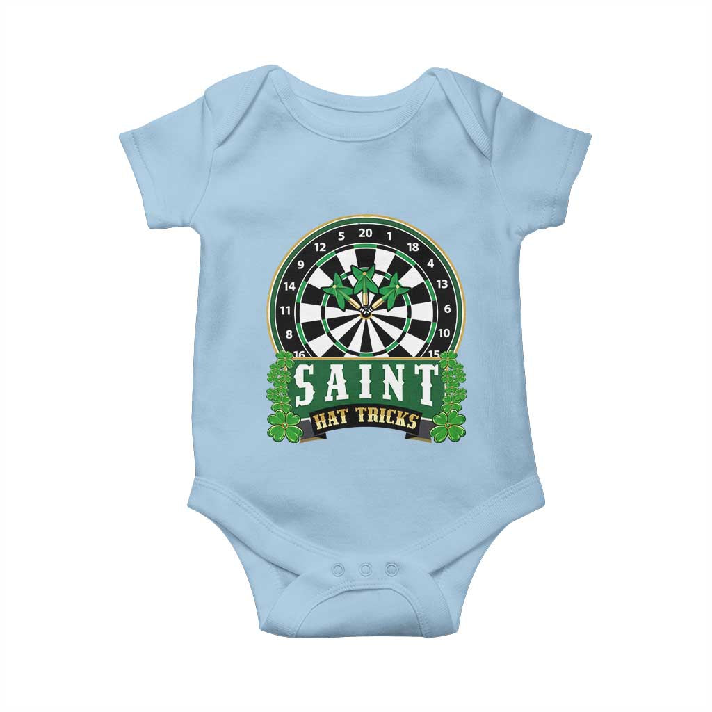 Saint Hat Tricks Baby Onesie St Patricks Day Dart Thrower Gift