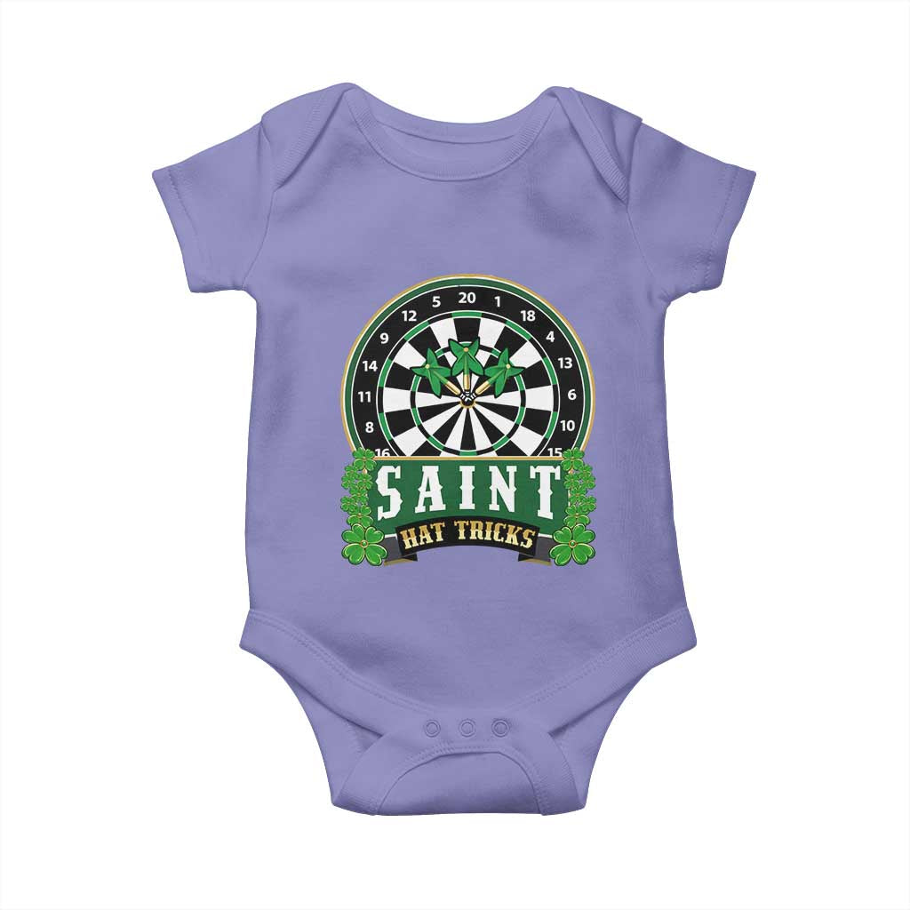 Saint Hat Tricks Baby Onesie St Patricks Day Dart Thrower Gift