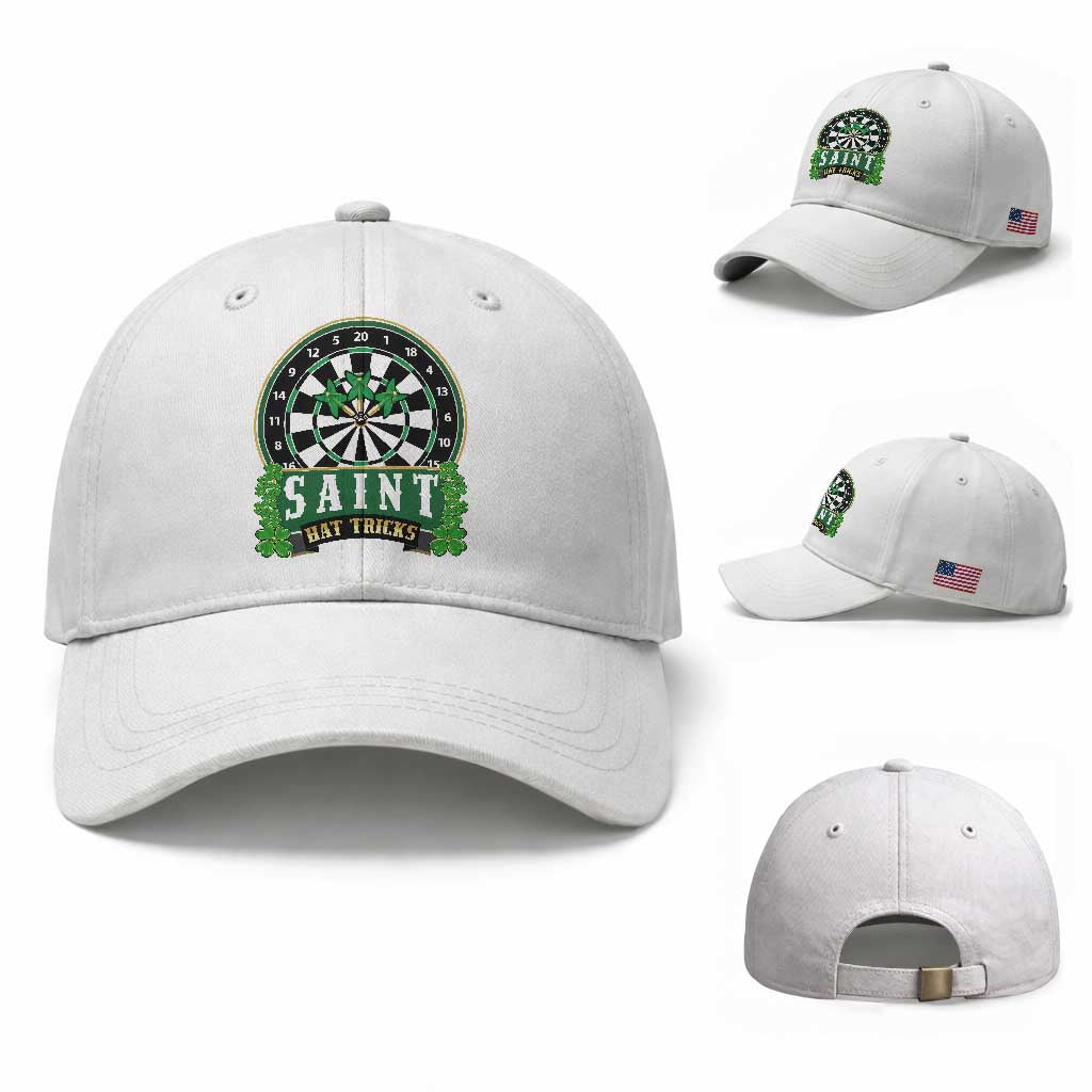 Saint Hat Tricks Baseball Cap St Patricks Day Dart Thrower Gift