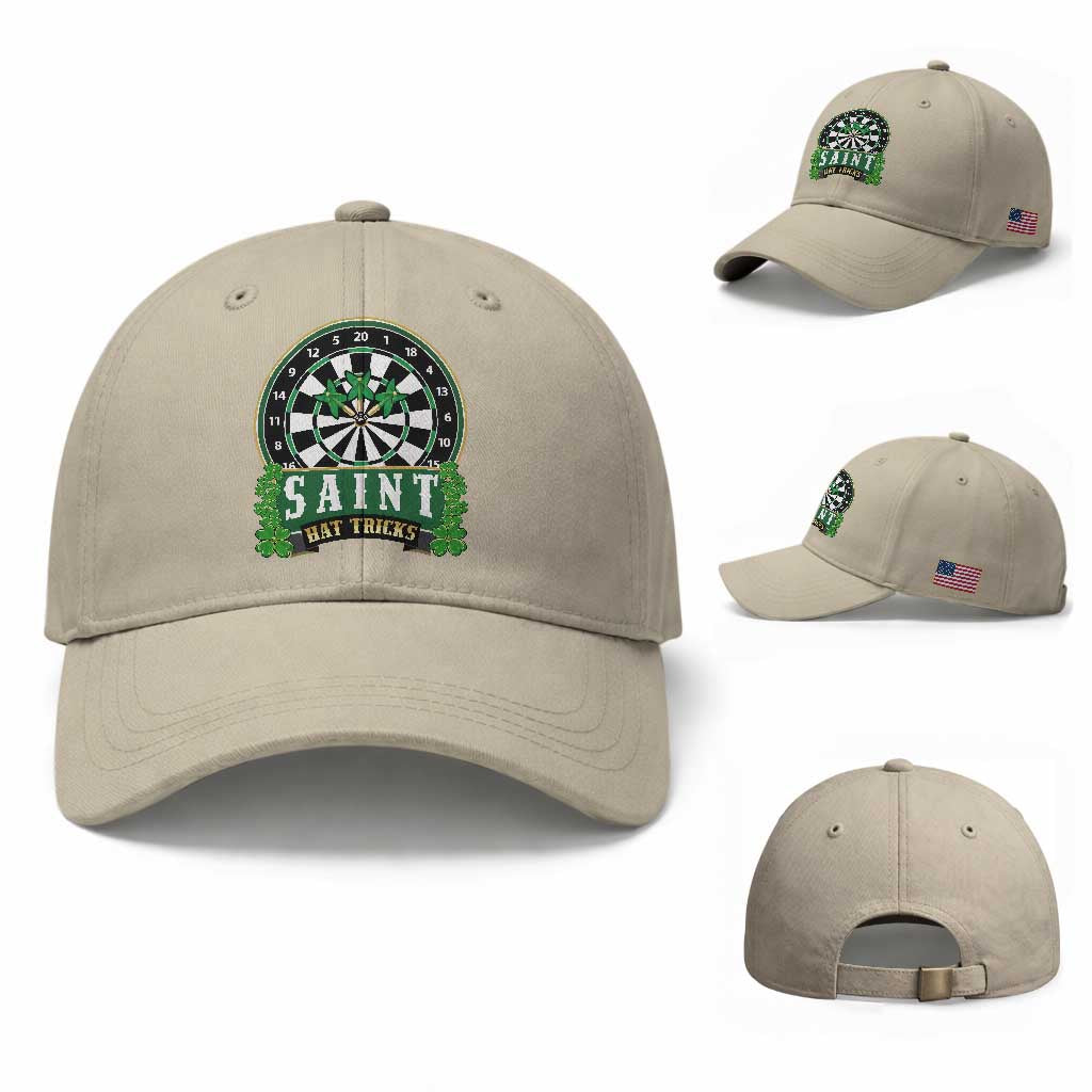 Saint Hat Tricks Baseball Cap St Patricks Day Dart Thrower Gift