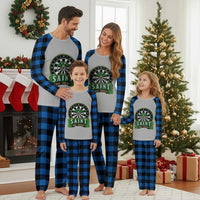 Saint Hat Tricks Plaid Pajama Set St Patricks Day Dart Thrower Gift