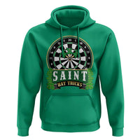 Saint Hat Tricks Hoodie St Patricks Day Dart Thrower Gift