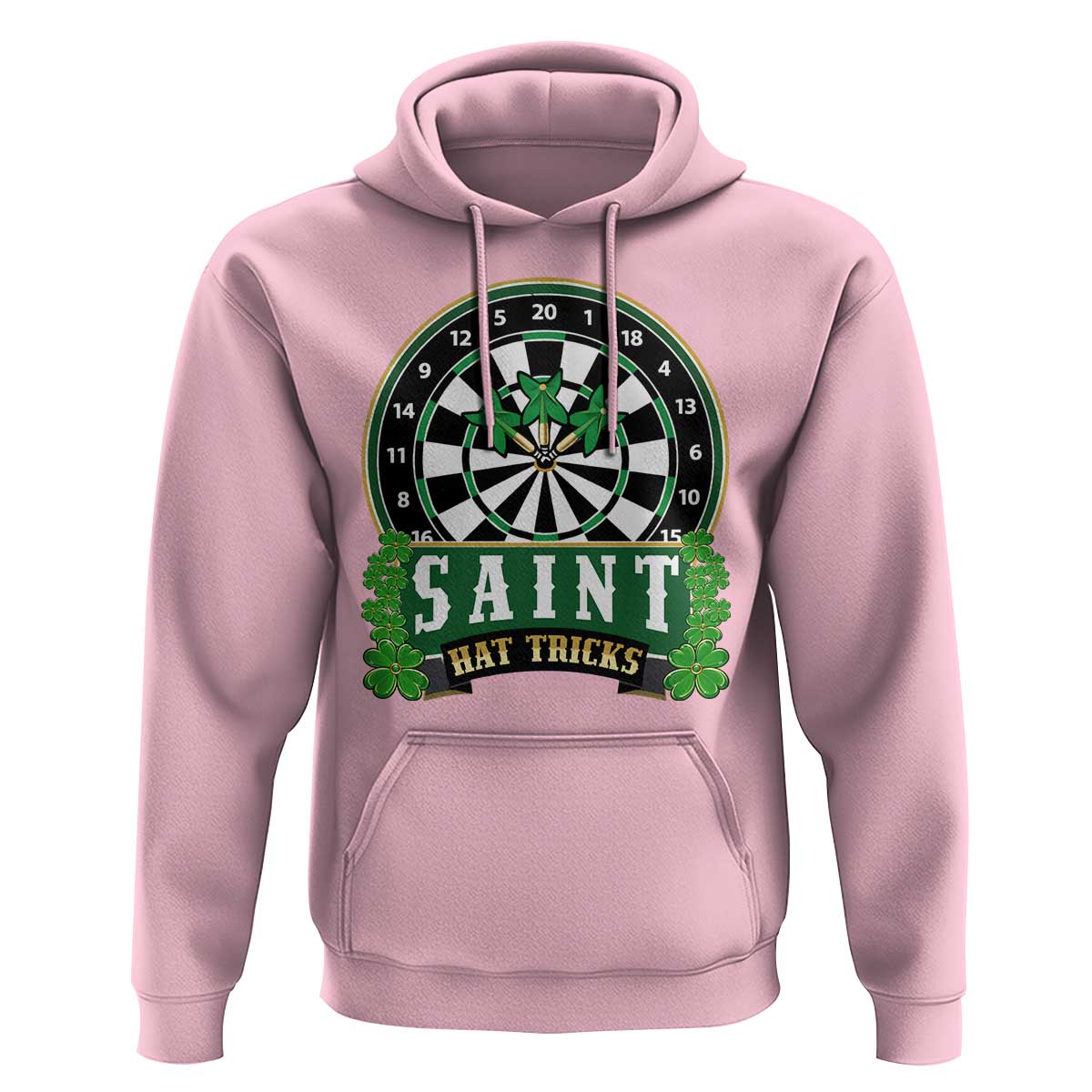 Saint Hat Tricks Hoodie St Patricks Day Dart Thrower Gift