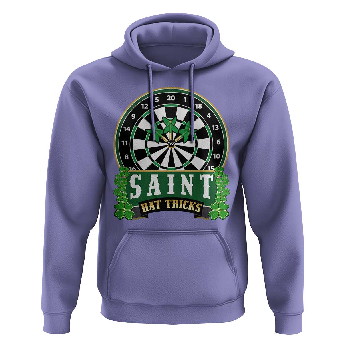Saint Hat Tricks Hoodie St Patricks Day Dart Thrower Gift