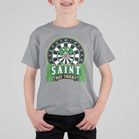 Saint Hat Tricks T Shirt For Kid St Patricks Day Dart Thrower Gift