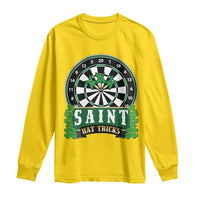 Saint Hat Tricks Long Sleeve Shirt St Patricks Day Dart Thrower Gift