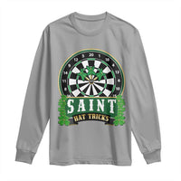 Saint Hat Tricks Long Sleeve Shirt St Patricks Day Dart Thrower Gift