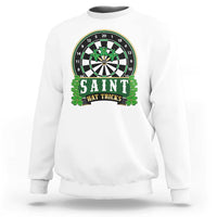 Saint Hat Tricks Sweatshirt St Patricks Day Dart Thrower Gift