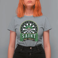 Saint Hat Tricks T Shirt For Women St Patricks Day Dart Thrower Gift