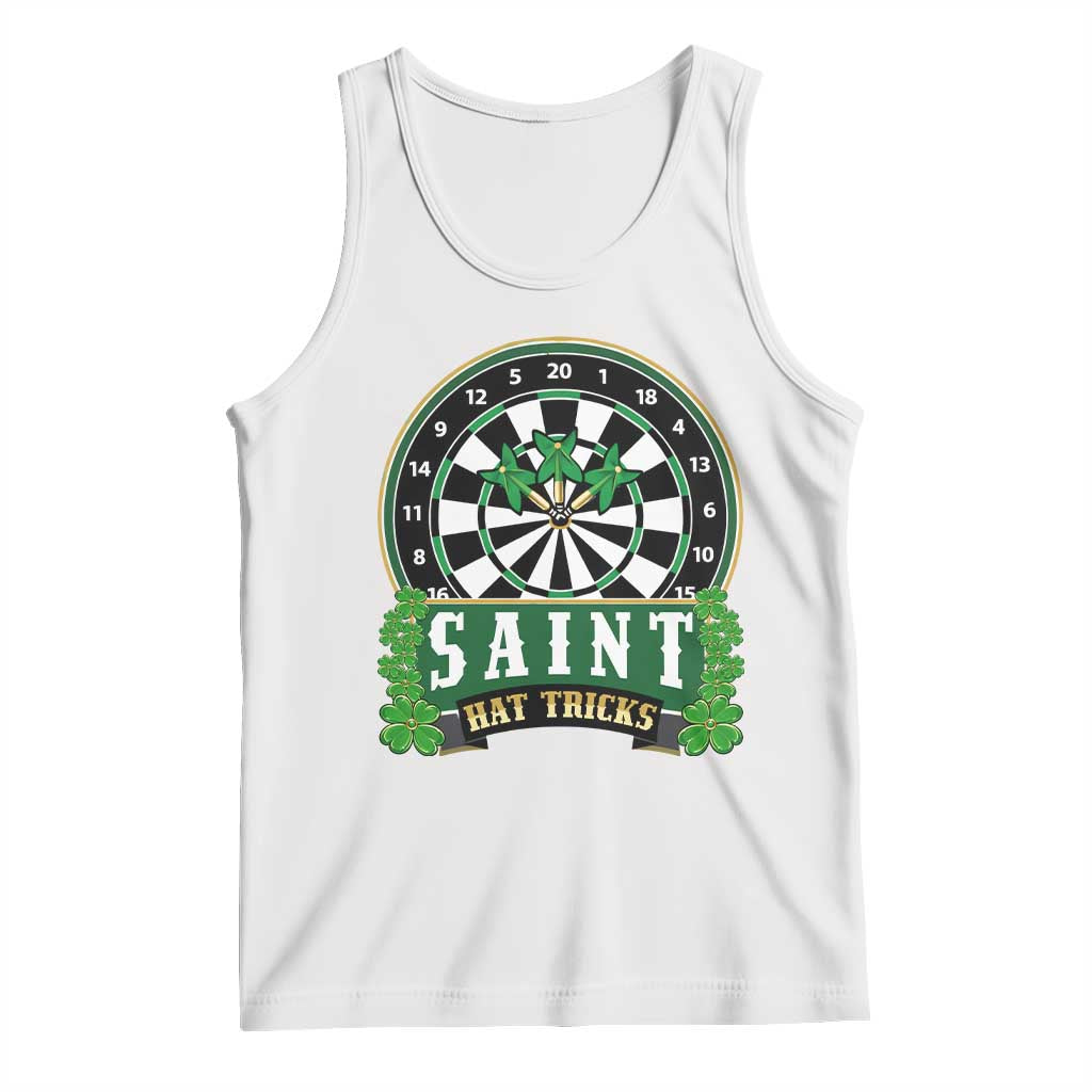 Saint Hat Tricks Tank Top St Patricks Day Dart Thrower Gift