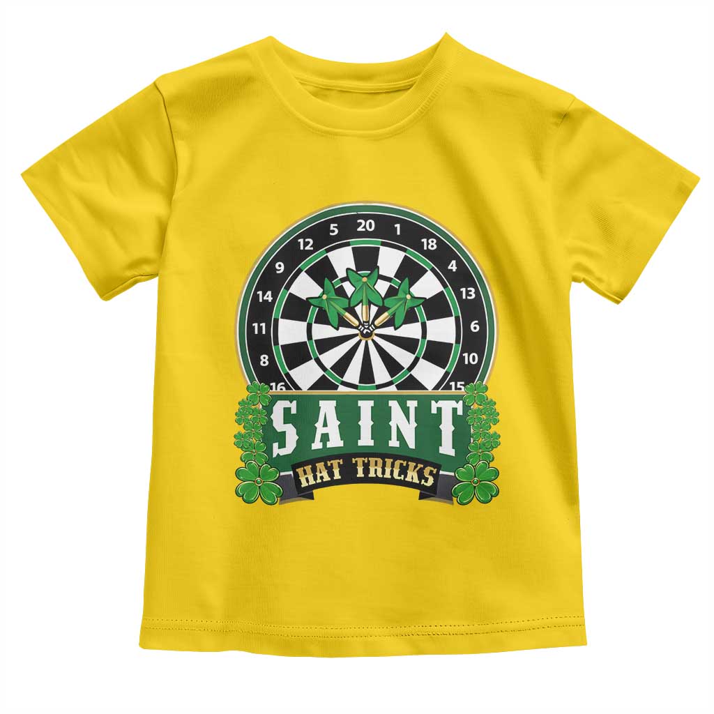 Saint Hat Tricks Toddler T Shirt St Patricks Day Dart Thrower Gift