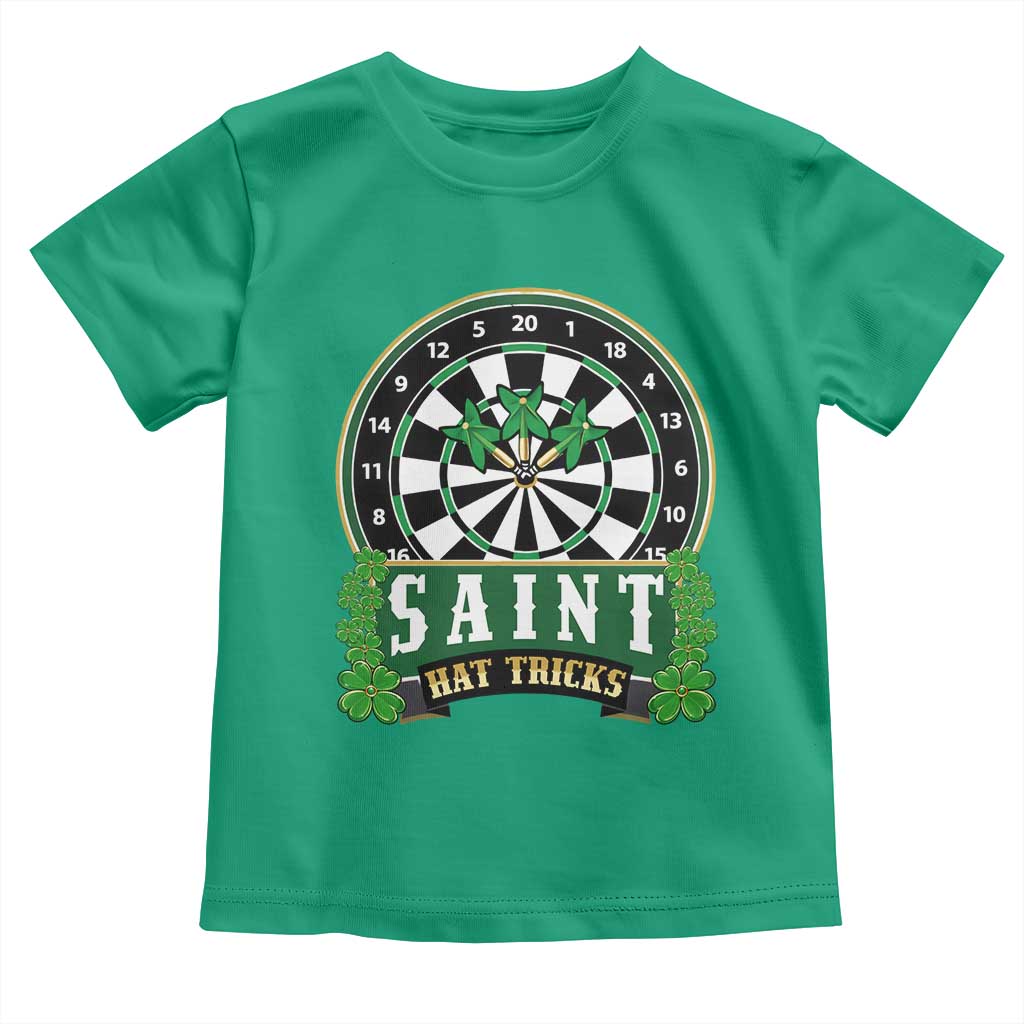 Saint Hat Tricks Toddler T Shirt St Patricks Day Dart Thrower Gift