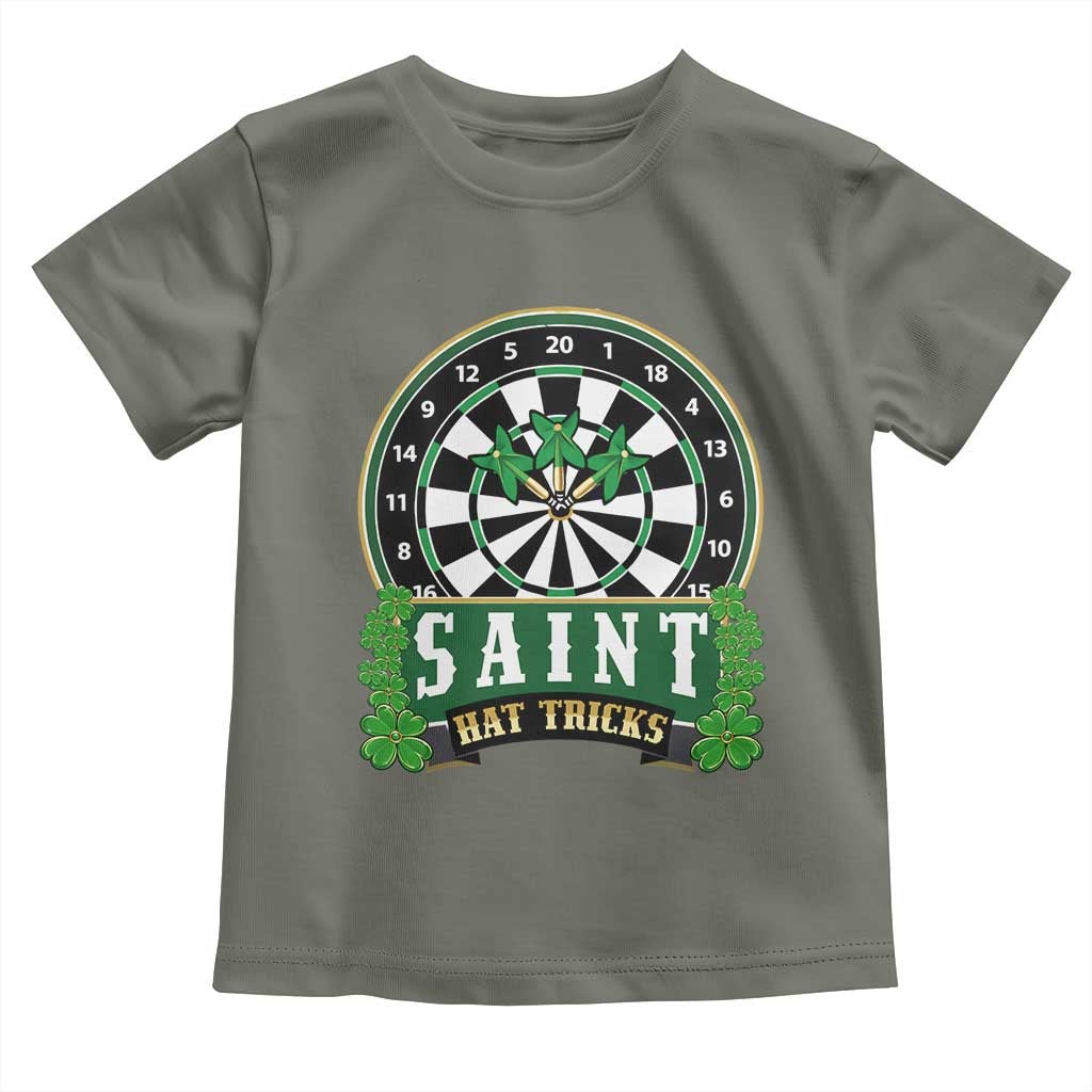 Saint Hat Tricks Toddler T Shirt St Patricks Day Dart Thrower Gift