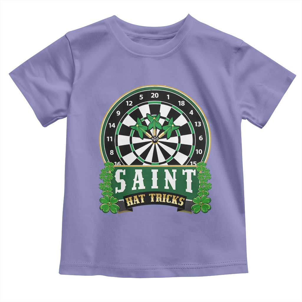 Saint Hat Tricks Toddler T Shirt St Patricks Day Dart Thrower Gift