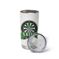 Saint Hat Tricks Tumbler Cup St Patricks Day Dart Thrower Gift
