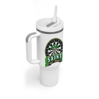 Saint Hat Tricks Tumbler With Handle St Patricks Day Dart Thrower Gift
