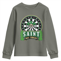 Saint Hat Tricks Youth Sweatshirt St Patricks Day Dart Thrower Gift