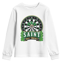 Saint Hat Tricks Youth Sweatshirt St Patricks Day Dart Thrower Gift