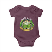 Beer And Darts St Patricks Day Gift Baby Onesie That Is Why I Am Here