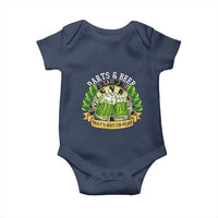 Beer And Darts St Patricks Day Gift Baby Onesie That Is Why I Am Here