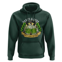 Beer And Darts St Patricks Day Gift Hoodie That Is Why I Am Here
