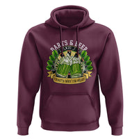 Beer And Darts St Patricks Day Gift Hoodie That Is Why I Am Here