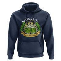 Beer And Darts St Patricks Day Gift Hoodie That Is Why I Am Here