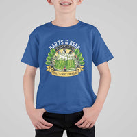Beer And Darts St Patricks Day Gift T Shirt For Kid That Is Why I Am Here