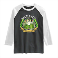 Beer And Darts St Patricks Day Gift Raglan Shirt That Is Why I Am Here