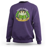 Beer And Darts St Patricks Day Gift Sweatshirt That Is Why I Am Here