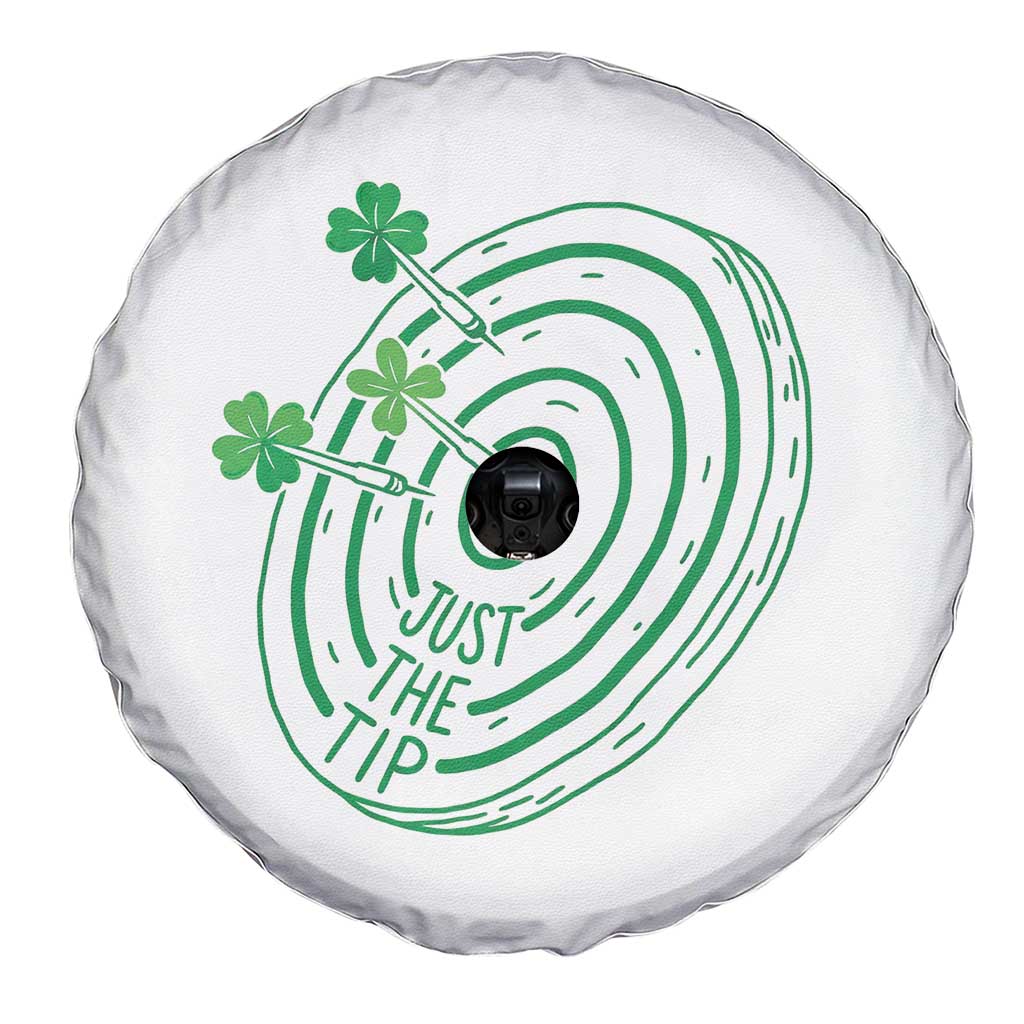 Dirty Humor Dartist St Patricks Day Gift Spare Tire Cover Just The Tip