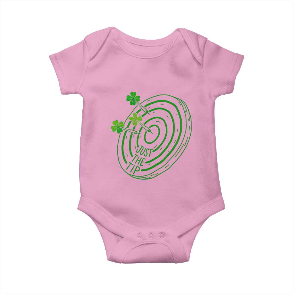 Dirty Humor Dartist St Patricks Day Gift Baby Onesie Just The Tip