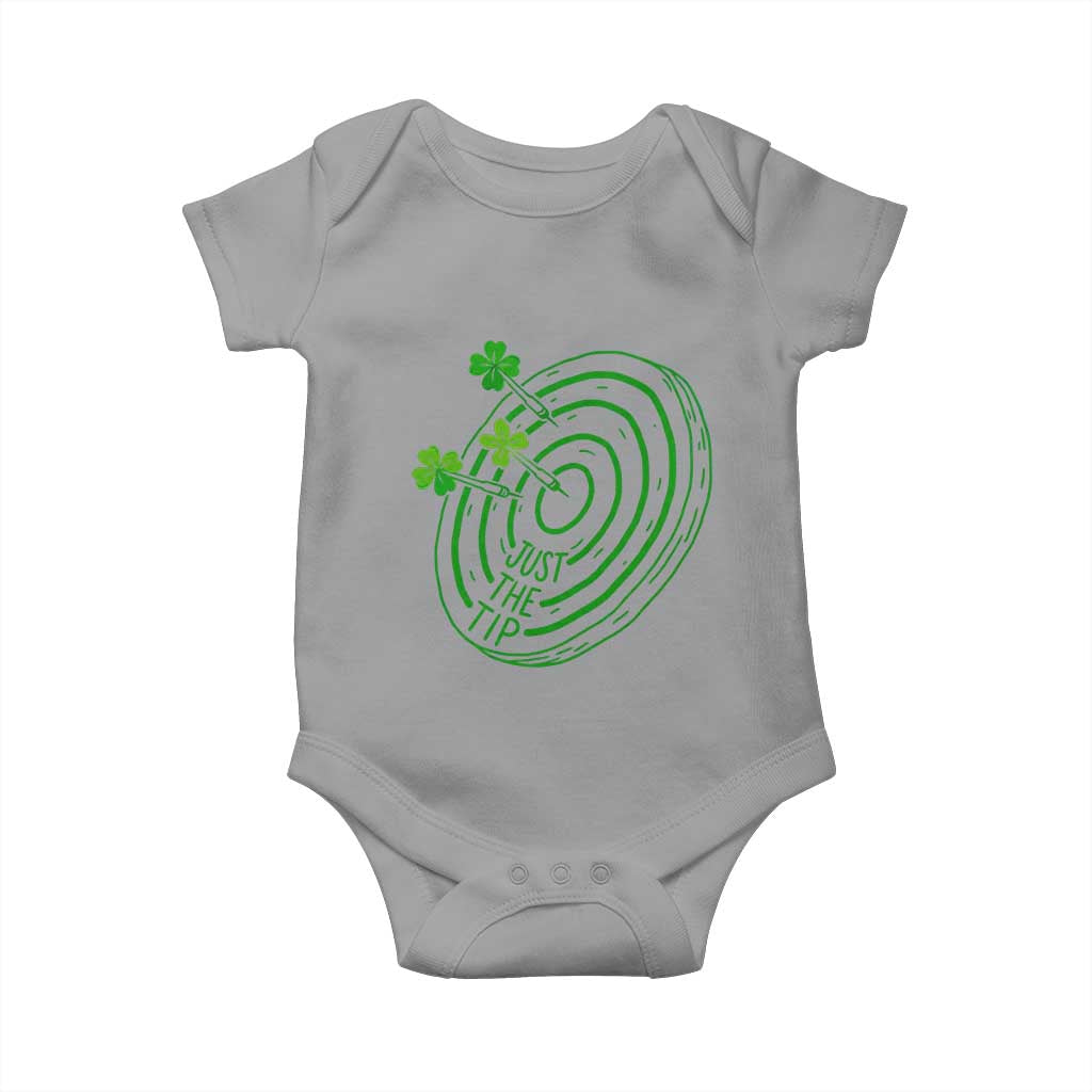Dirty Humor Dartist St Patricks Day Gift Baby Onesie Just The Tip