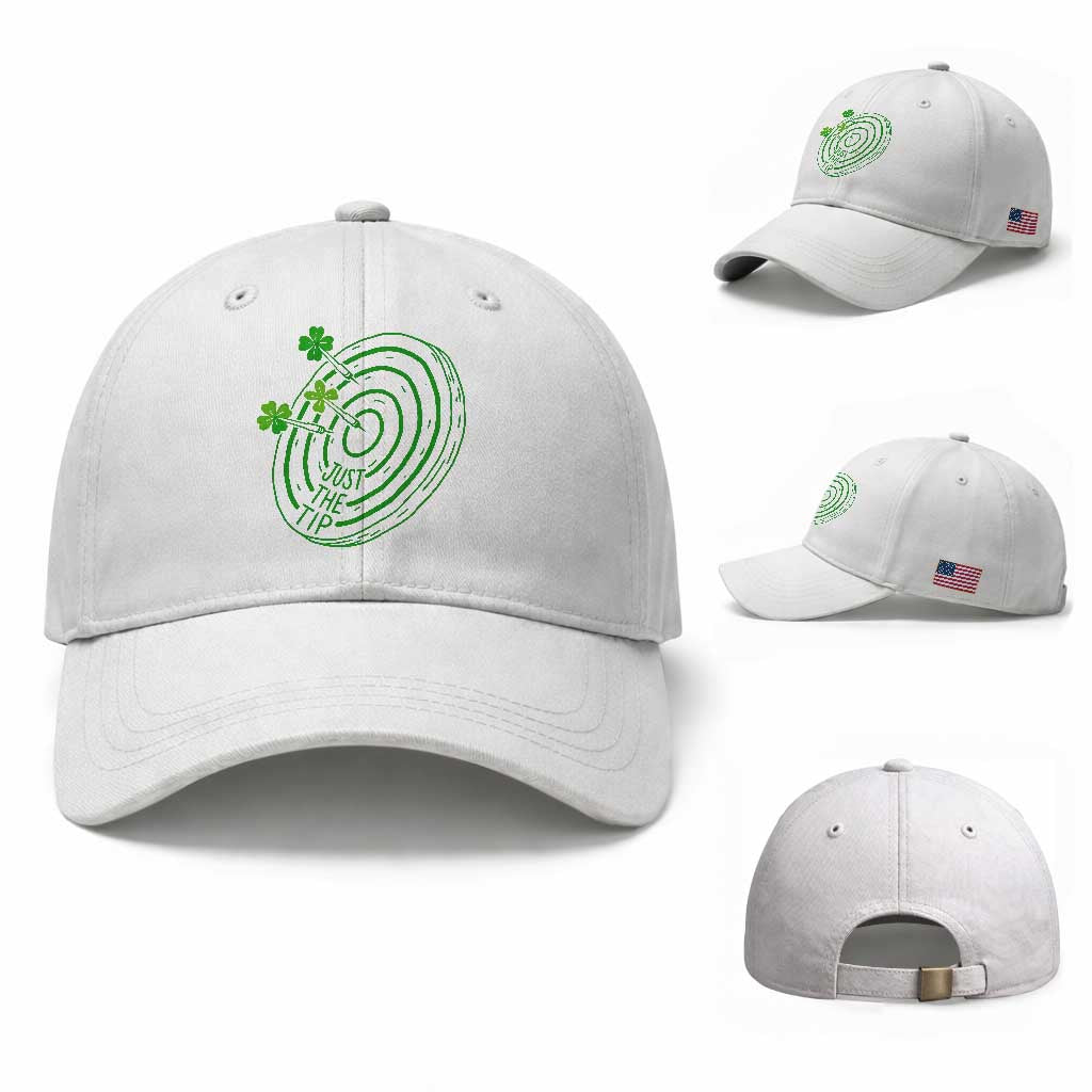 Dirty Humor Dartist St Patricks Day Gift Baseball Cap Just The Tip