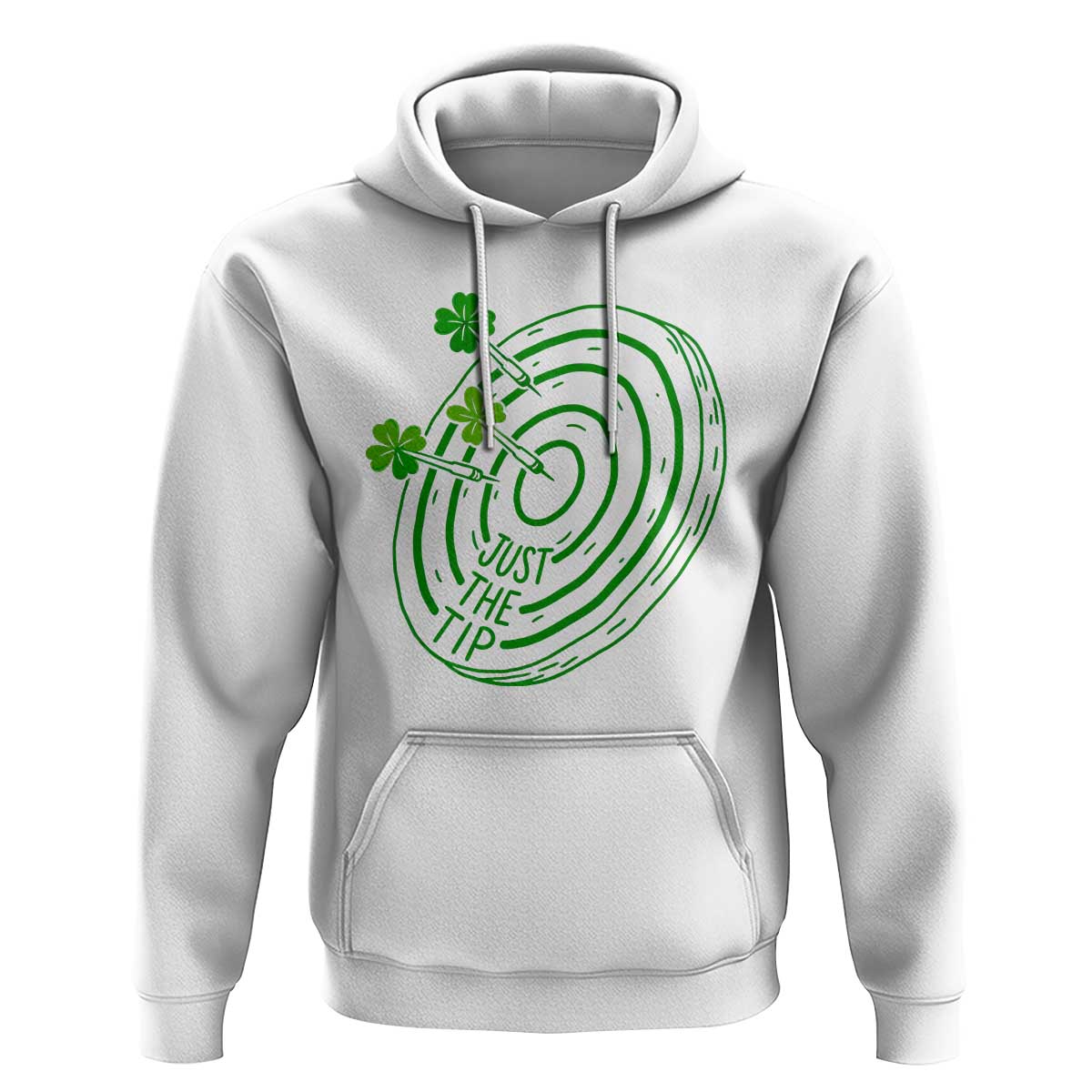 Dirty Humor Dartist St Patricks Day Gift Hoodie Just The Tip