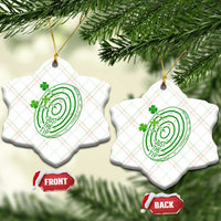 Dirty Humor Dartist St Patricks Day Gift Ceramic Ornament Just The Tip