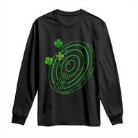 Dirty Humor Dartist St Patricks Day Gift Long Sleeve Shirt Just The Tip