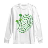Dirty Humor Dartist St Patricks Day Gift Long Sleeve Shirt Just The Tip