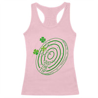 Dirty Humor Dartist St Patricks Day Gift Racerback Tank Top Just The Tip